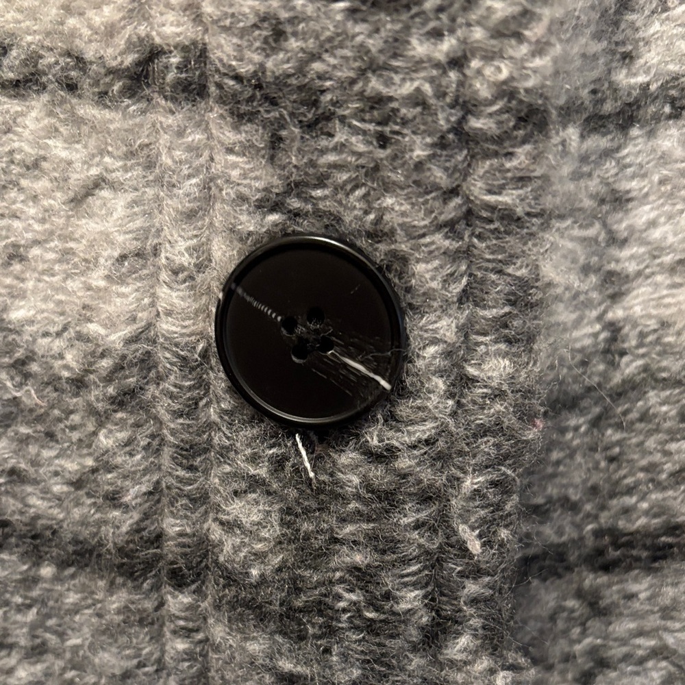 Dex Gray Plaid Button-Up Shacket - Picture 4 of 7